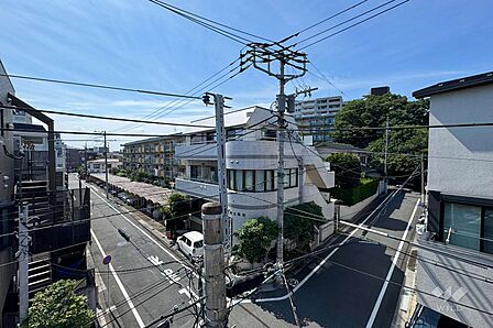 バルコニーからの眺め（西側北方向）［2026年7月15日撮影］