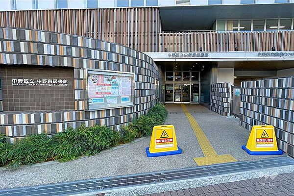 中野東図書館の外観