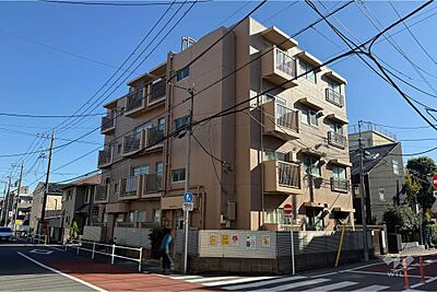 外観：大洋江古田マンション（中野区）の外観（北西側から）