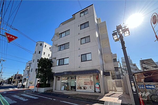 ルネ浜田山の外観（北西側から）