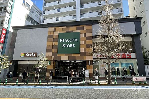 ピーコックストア(高田馬場店)の外観