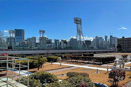 落合中央公園の外観