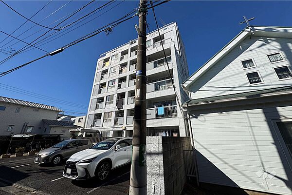西荻窪第5コーポラスの外観（北東側から）