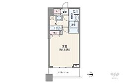 コンシェリア西新宿タワーズウエスト 1Kの間取図画像