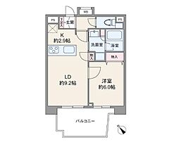 ゆとりある1LDKで快適な暮らし