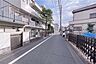 その他：敷地西側の前面道路（北側から）