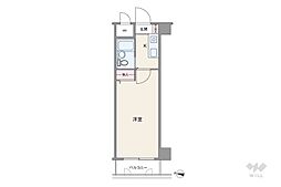ダイホープラザ中野新橋 1Kの間取図画像