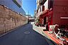 その他：敷地の東側前面道路（北側から）