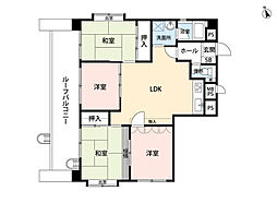 ロマネスク小笹 4LDKの間取図画像