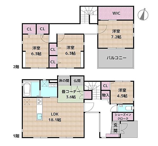 間取り：323000498138