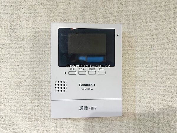 モニター付きインターホン