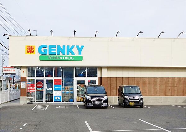 ゲンキー 晴丘東店（1067m）