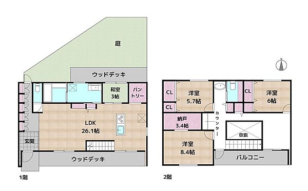 間取り：323000521422