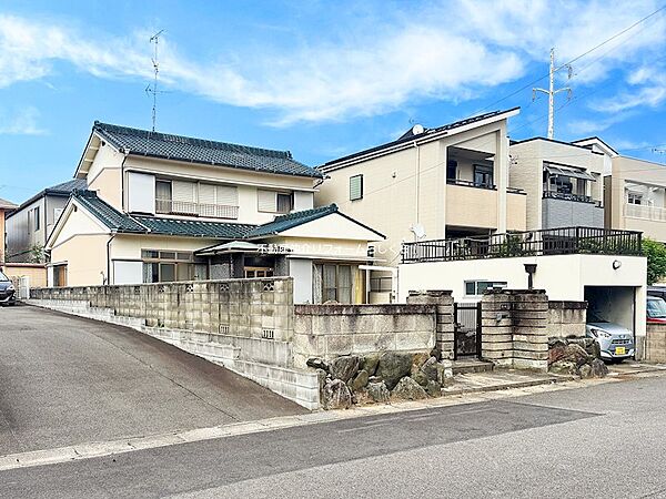 奥行きのある整形地
