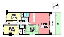 間取図画像 3LDK