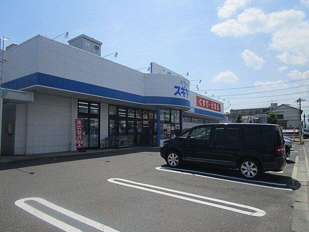 ドラッグスギヤマ松降通店 1010m