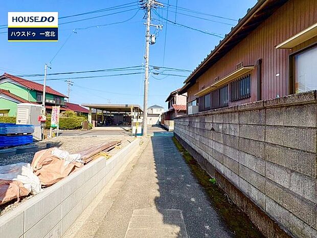 前面道路含む現地写真