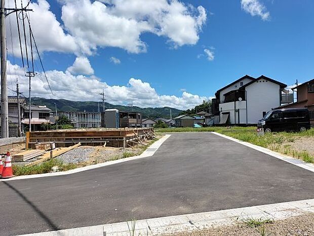 南東道路 西から東方向