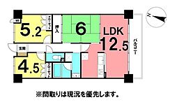 ＼高知市梅ノ辻　アルファステイツ梅ノ辻／ 3LDKの間取り