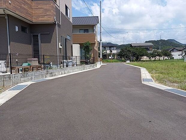 西側道路 南から北