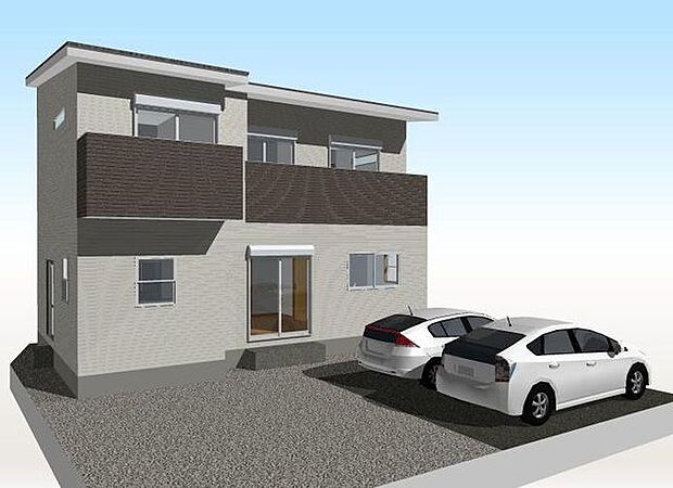 建物プラン例(外観パース)