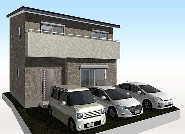 建物プラン例（外観パース)