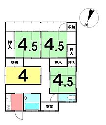 ＼新田町　中古戸建／ 4Kの間取り