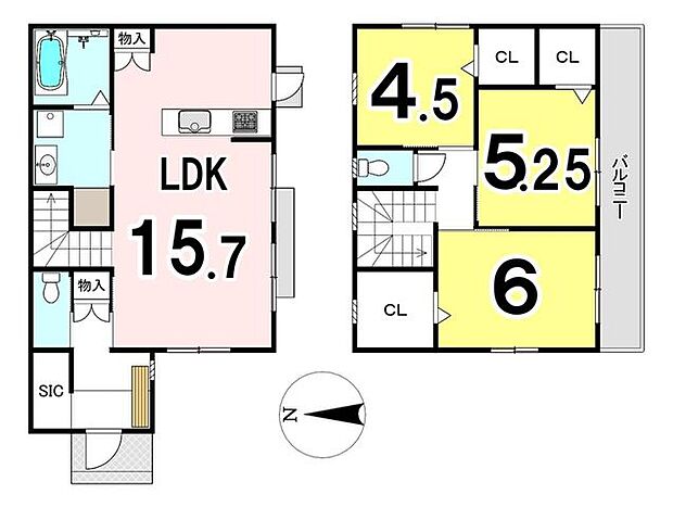 建物価格：2080万円間取り：3LDK建物面積：86.69m2