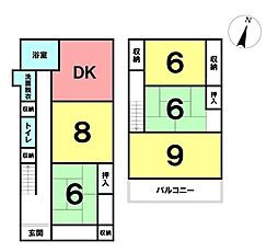 ＼高知市横浜東町　中古戸建／ 5DKの間取り