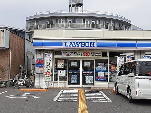 ローソン高知船岡店 350m