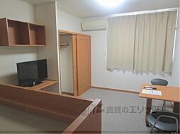 レオパレスくれーる大安寺 1階1Kのリビング/ダイニング