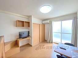 レオパレスＫ＆ＭII 202 2階1Kのリビング/ダイニング