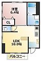 グレイスコート六番館2階4.4万円