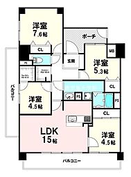 間取図画像 4LDK