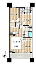間取図画像 2SLDK