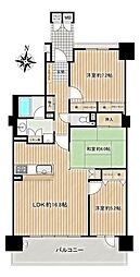 間取図画像 3LDK