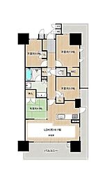 アルバックス日進 4LDKの間取図画像