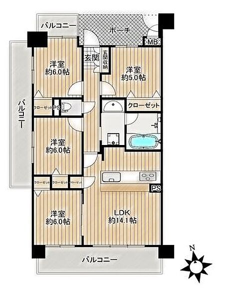 間取り：323000522432