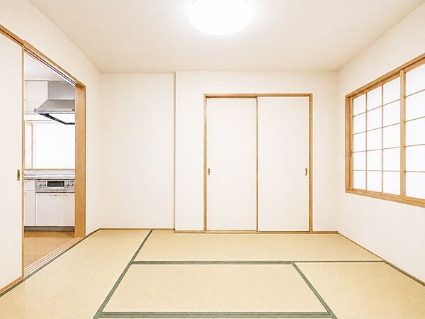 ◇続和室◇押入※AI加工画像につき現状と異なります