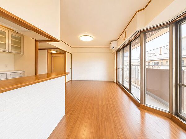 ◆14.4帖の広々リビング♪※AI加工画像につき、現況と異なります。