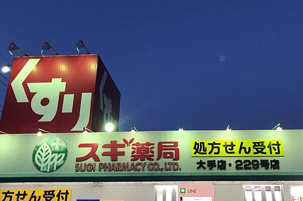 スギ薬局大手店 徒歩10分。 800m