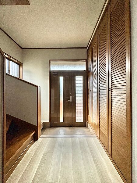 いつも綺麗ですっきりと迎えてくれる心地よい玄関です。