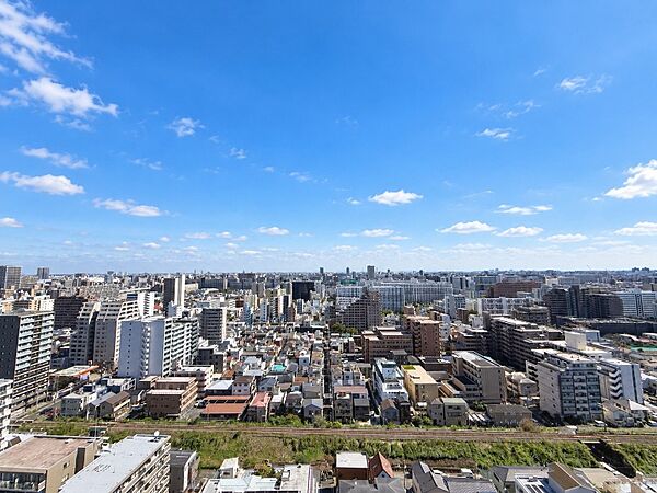 20階から望む開放感のある眺望は特別な空間です！