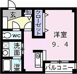 間取図画像 ワンルーム