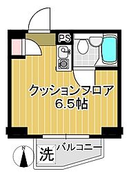 ウェルス用賀台 ワンルームの間取図画像