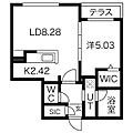 レスツオン厚別21階5.2万円