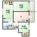県営西舞子厚生年金住宅2号棟4階4.0万円