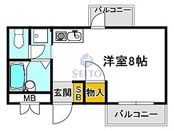 間取図画像 ワンルーム