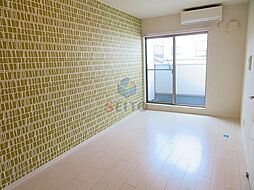 ガゼルノア加島I 3階1Kのリビング/ダイニング