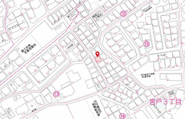 地図を拡大表示